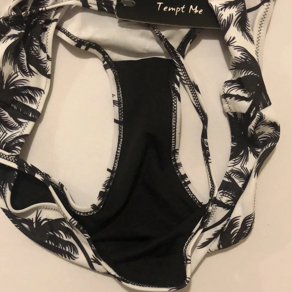 Tempt Me Classic Cutout High Waist Bikini Bottom Size L Price Firm